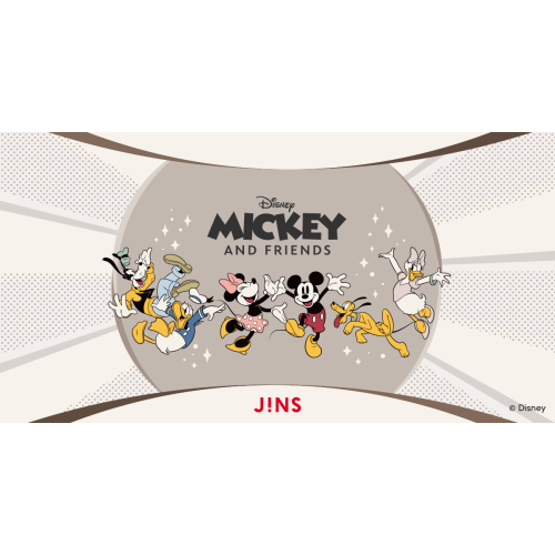「JINS / Disneyモデル」2024年新作アイウエア　3月7日（木）より続々登場！