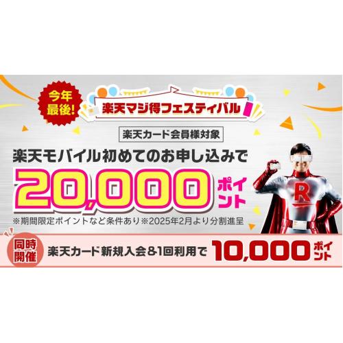 最大30,000円分の期間限定ポイントを還元