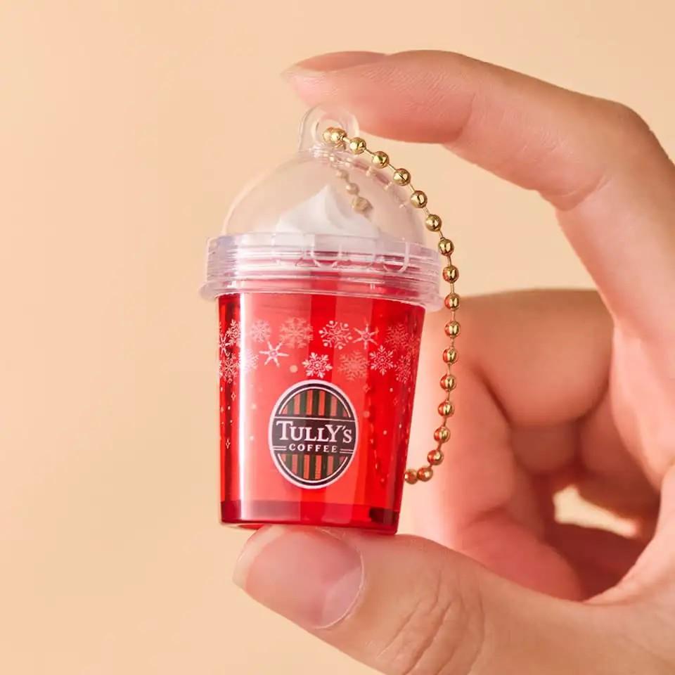 【タリーズコーヒー】11月5日発売【数量】ホイップミニカップキーチェーン(ホリデー)