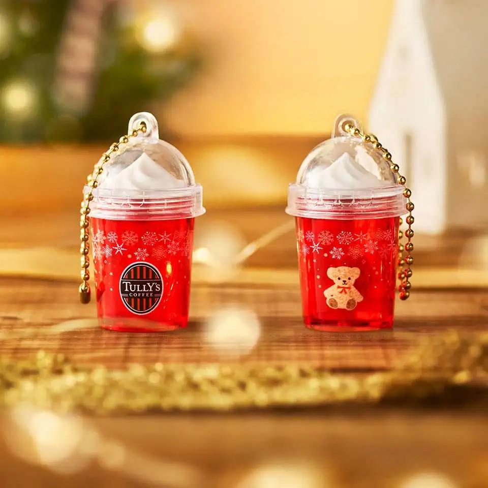 【タリーズコーヒー】11月5日発売【数量】ホイップミニカップキーチェーン(ホリデー)