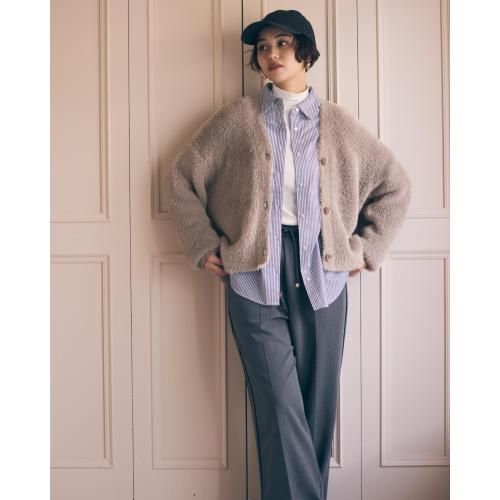 シャギーニットカーディガン★