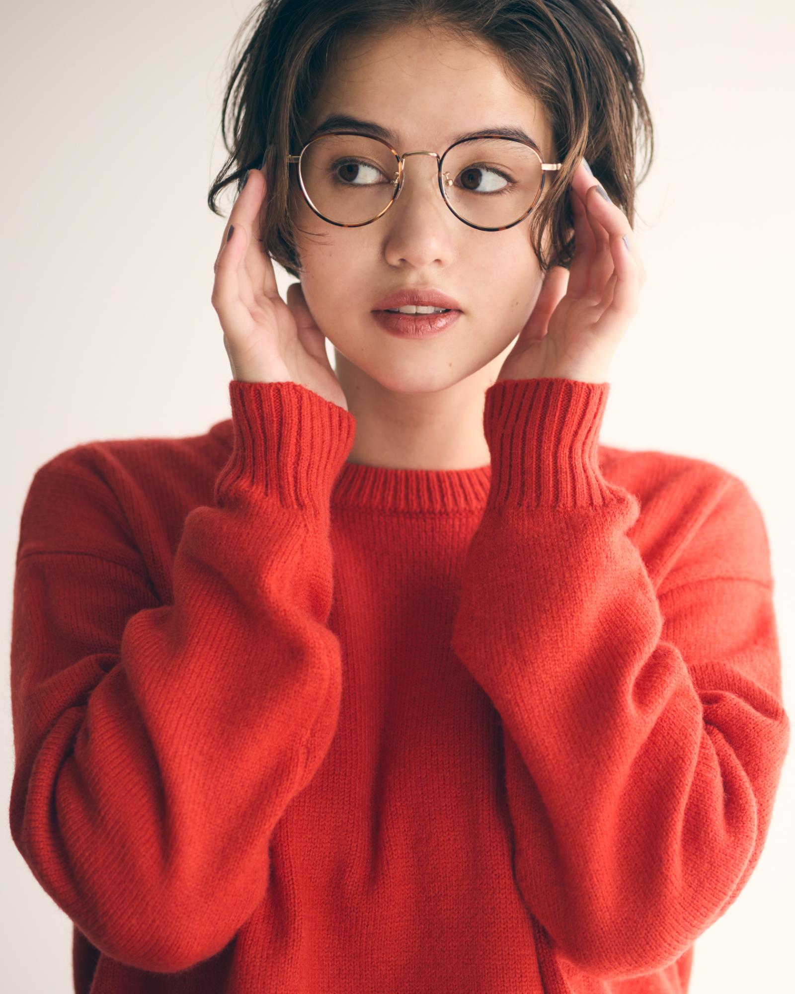 日本の色 クルーネックニット★